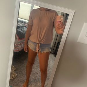 Light pink blouse